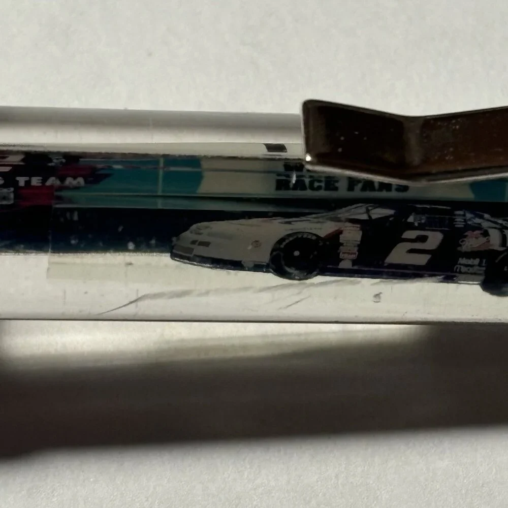 Mead Coated Papers Nascar Racing Team #2 Sponsor Racecar Floaty Pen Speedway